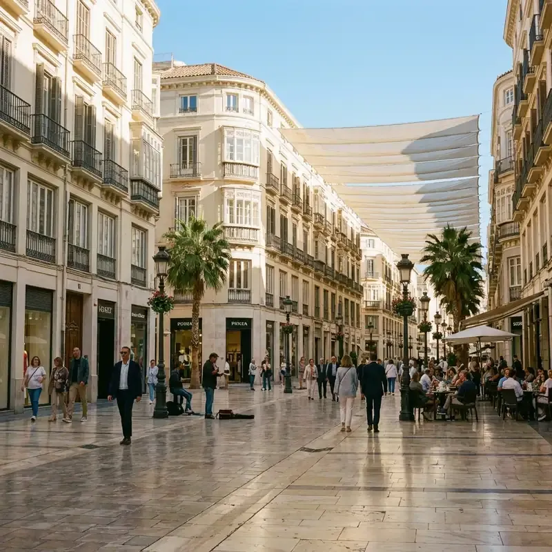 Málaga city centre